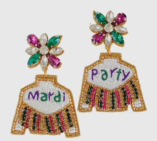 Mardi Party earrings