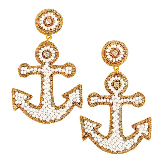 Yacht Anchor Earrings RTS