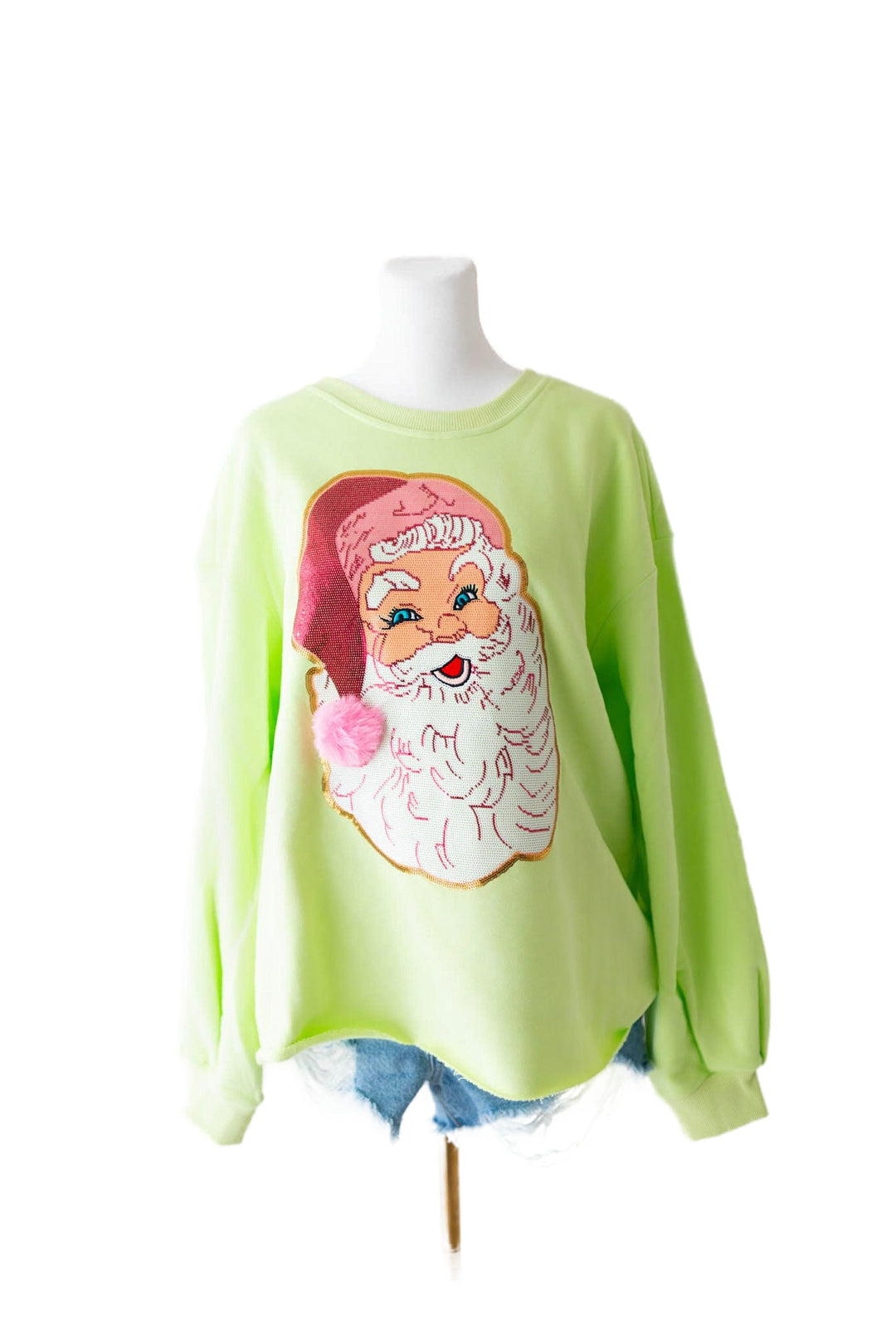 PREPPY SANTA LIME GREEN RTS