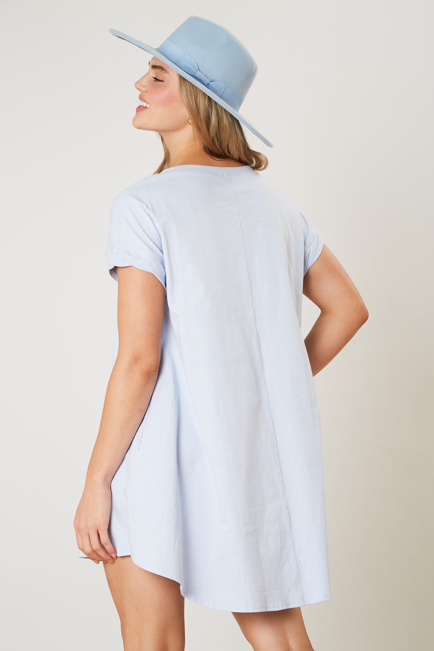 Flip Flop Sequin T-shirt Dress RTS