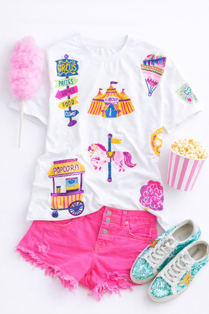 Carnival Cutie Sequin Top (PREORDER)