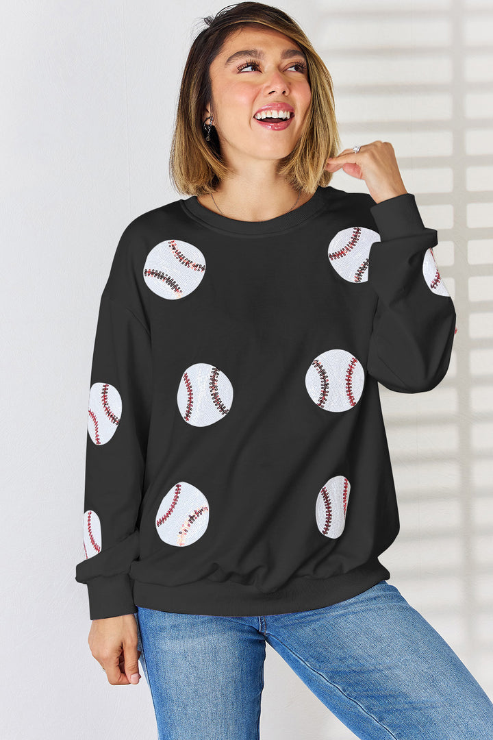 Sequin Baseball Shirt (ships 1-2 weeks)