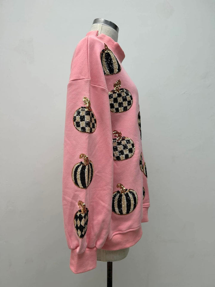 BLUSH FUNKY PUMPKIN PULLOVER (PREORDER)