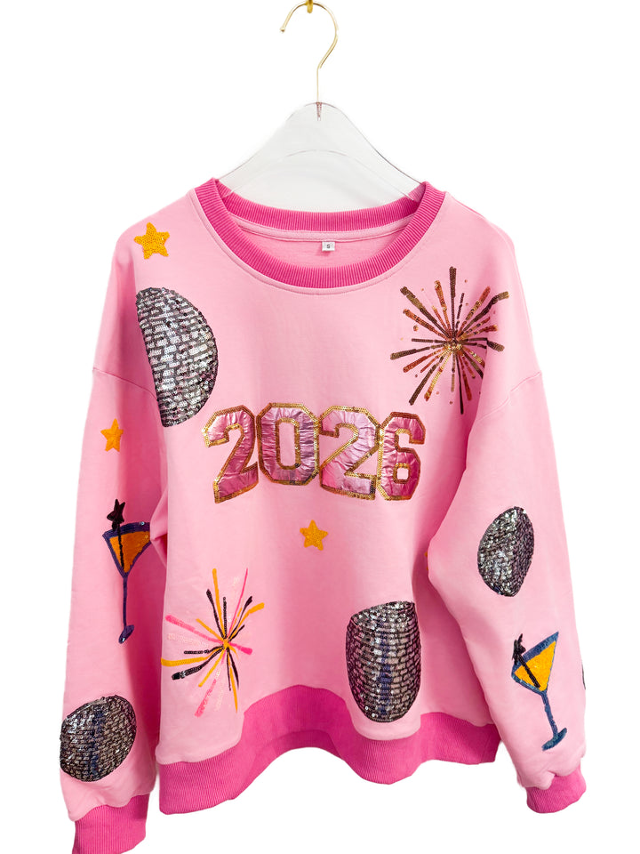 MEET ME AT MIDNIGHT NYE CELEBRATION TOP (PREORDER)