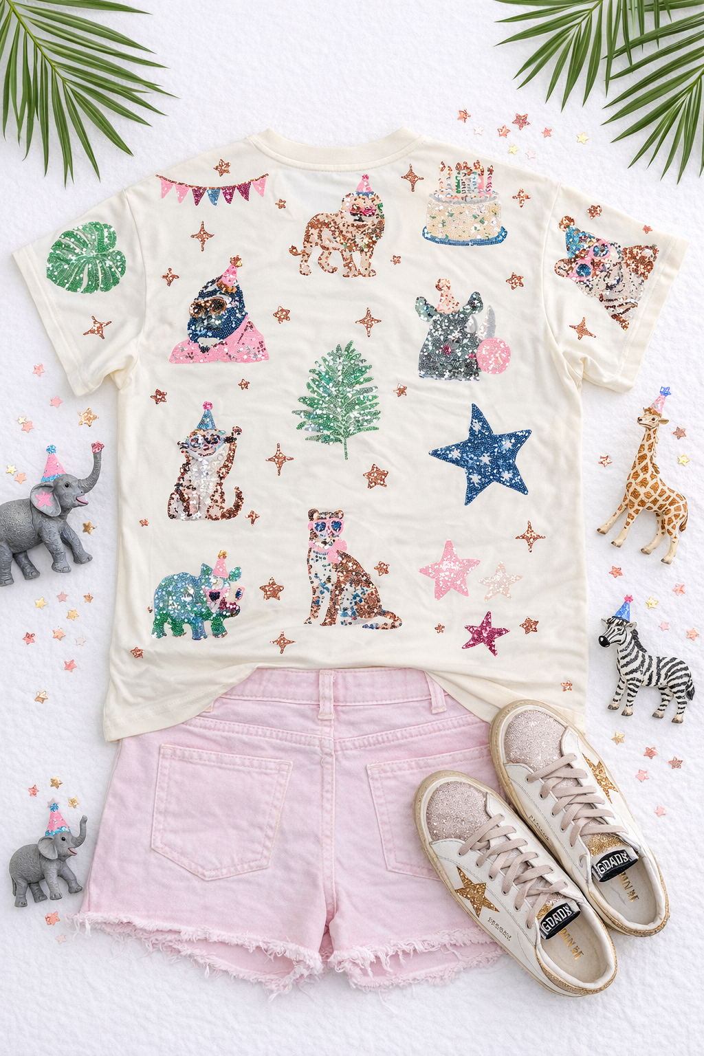 PARTY ANIMAL SEQUINED SHIRT (PREORDER)