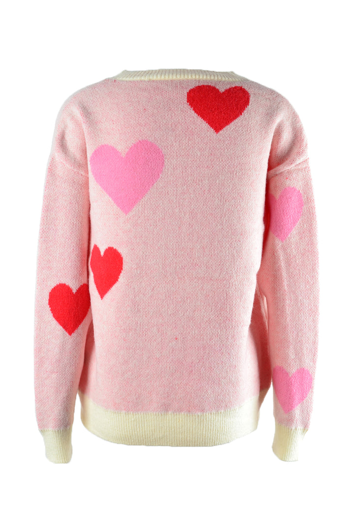 Falling for you heart sweater ships 1-2 weeks