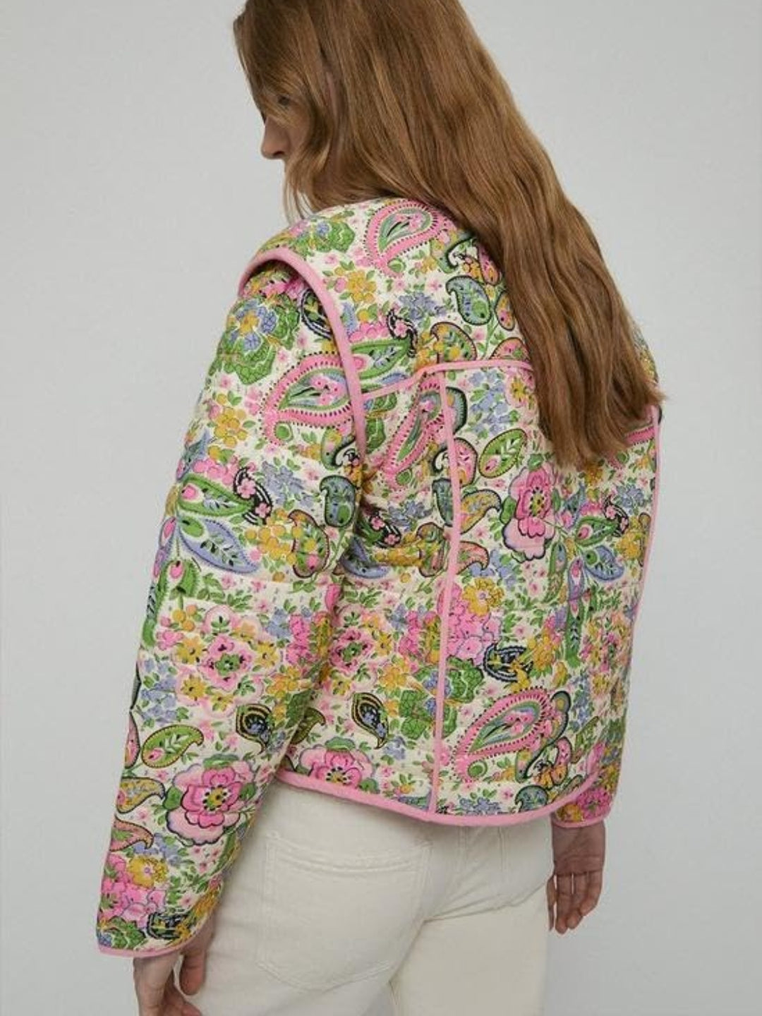 Floral Quilt Jacket (ships 1-2 weeks)