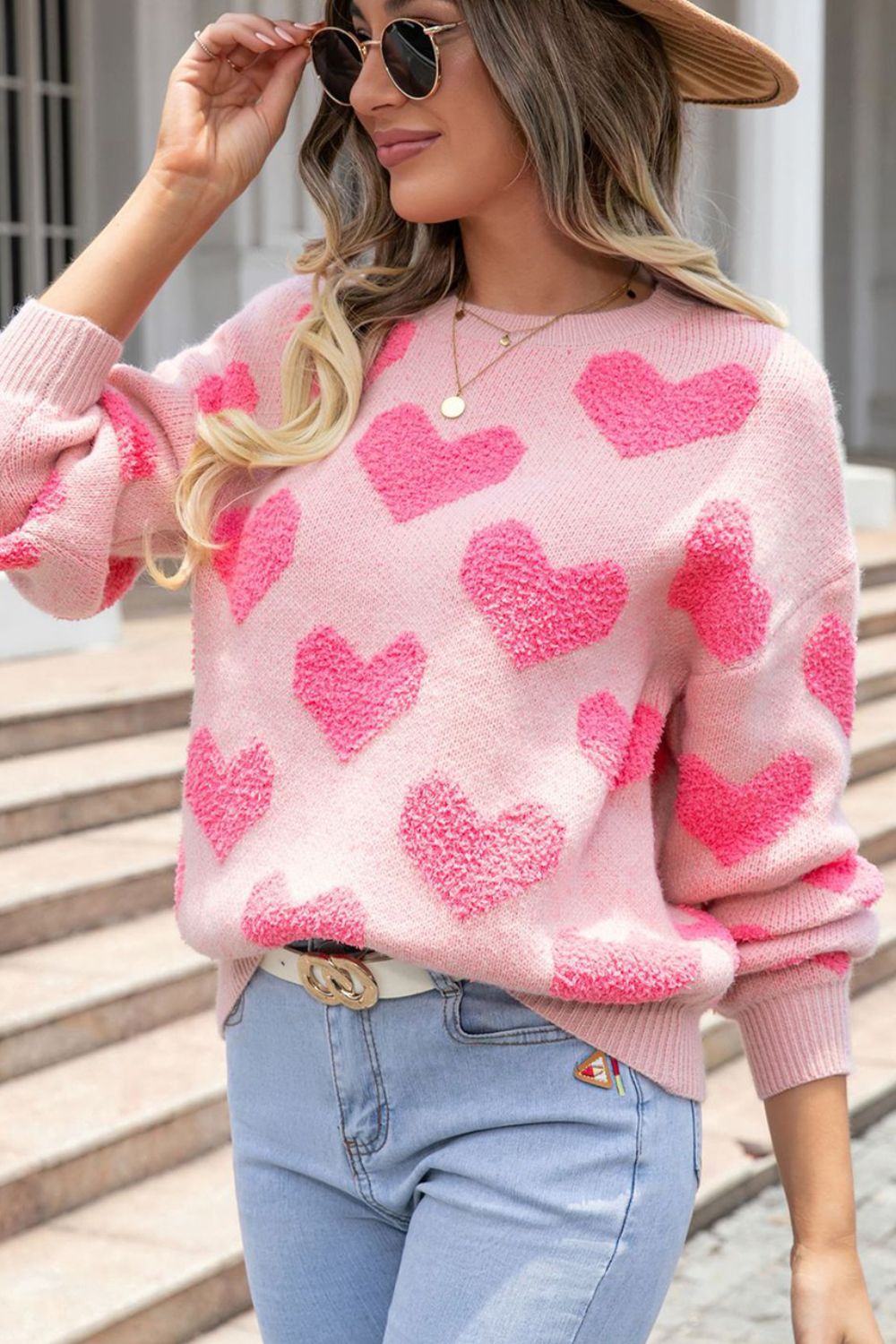 Valentine's Day Heart sweater ships 1-2 weeks