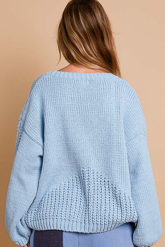 Daisy Blue Sweater