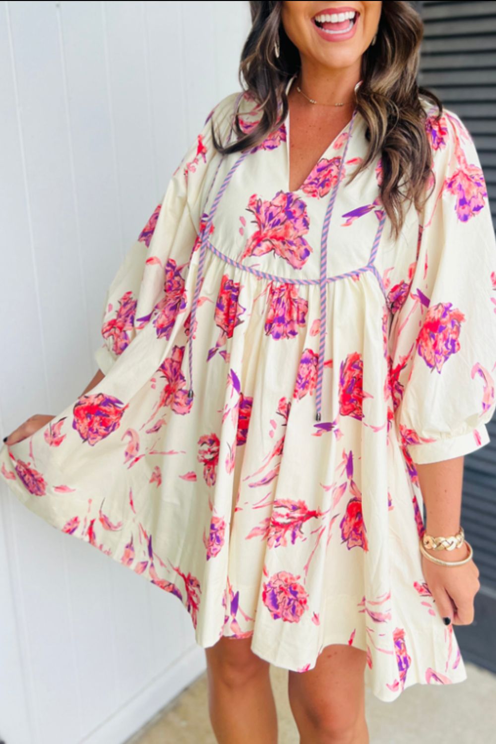 Floral & Fun Dress (ships 1-2 weeks)