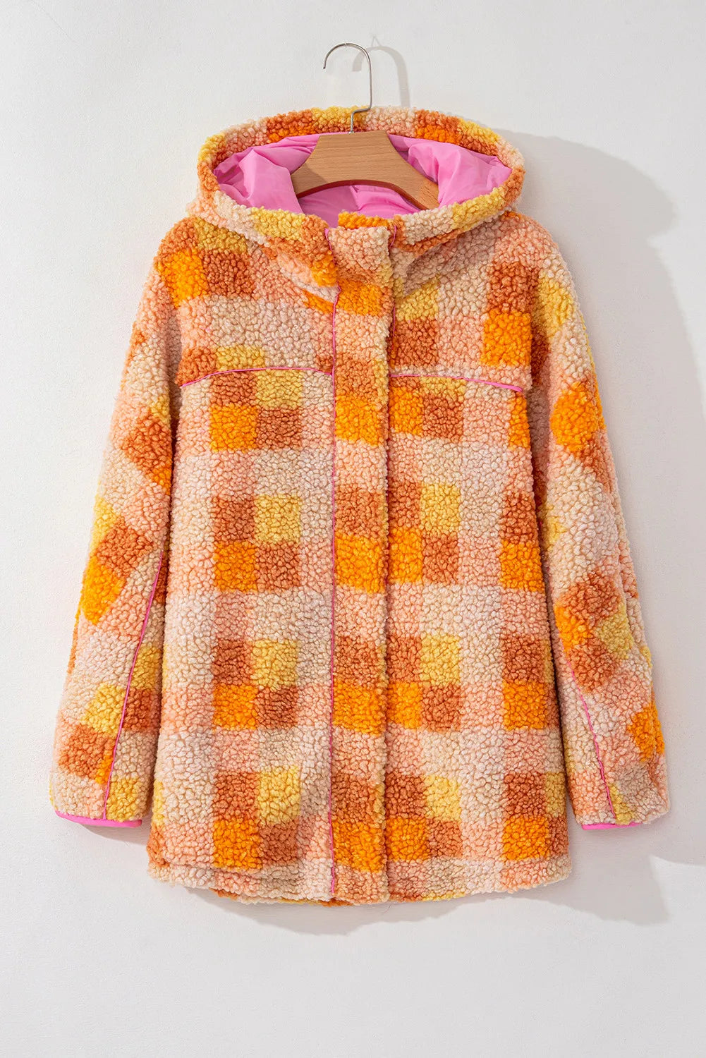 Pink & Orange Cozy Jacket (ships 2-3 weeks)