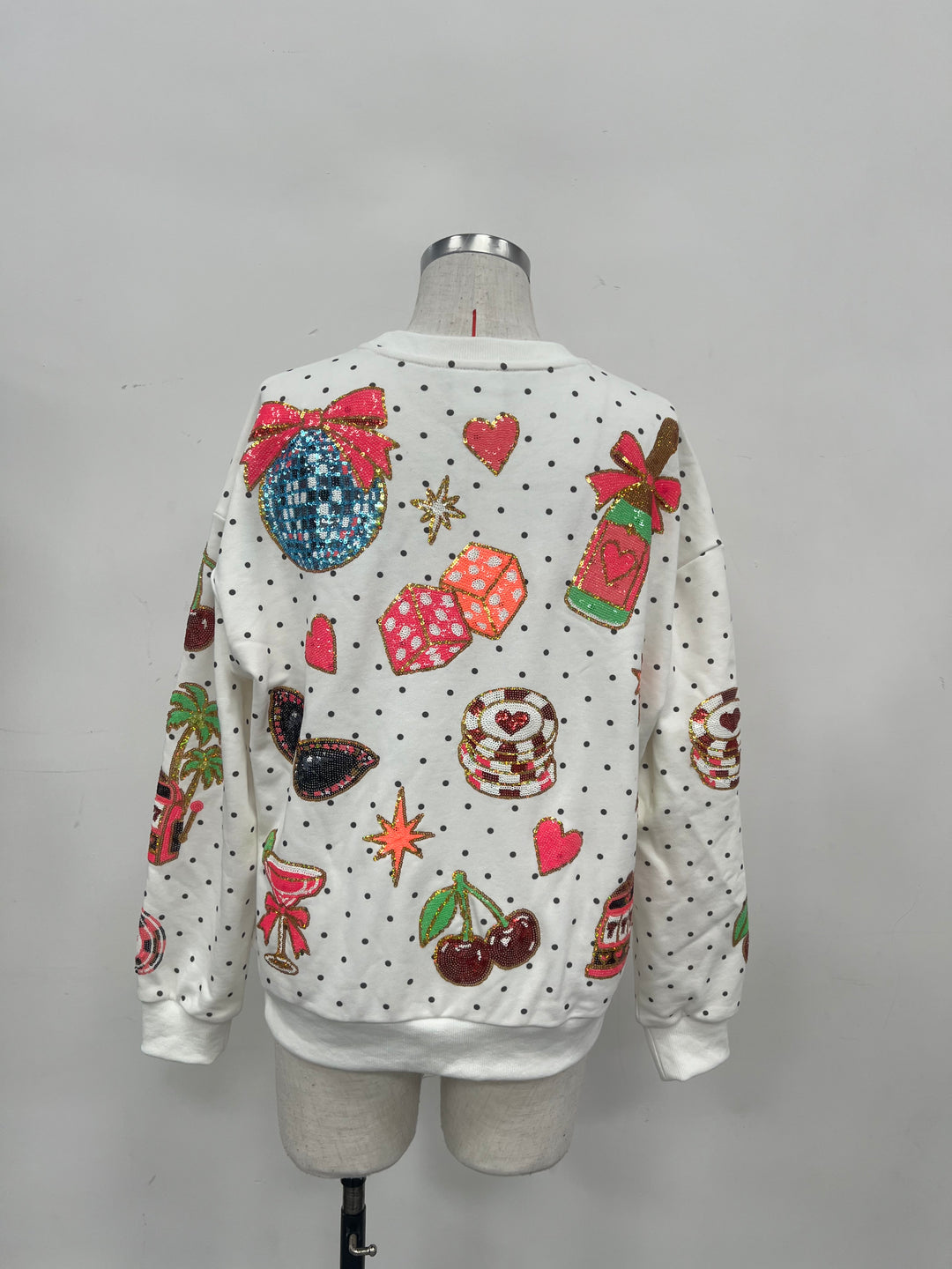 VIVA LAS VEGAS POLKA DOT PULLOVER (PREORDER)
