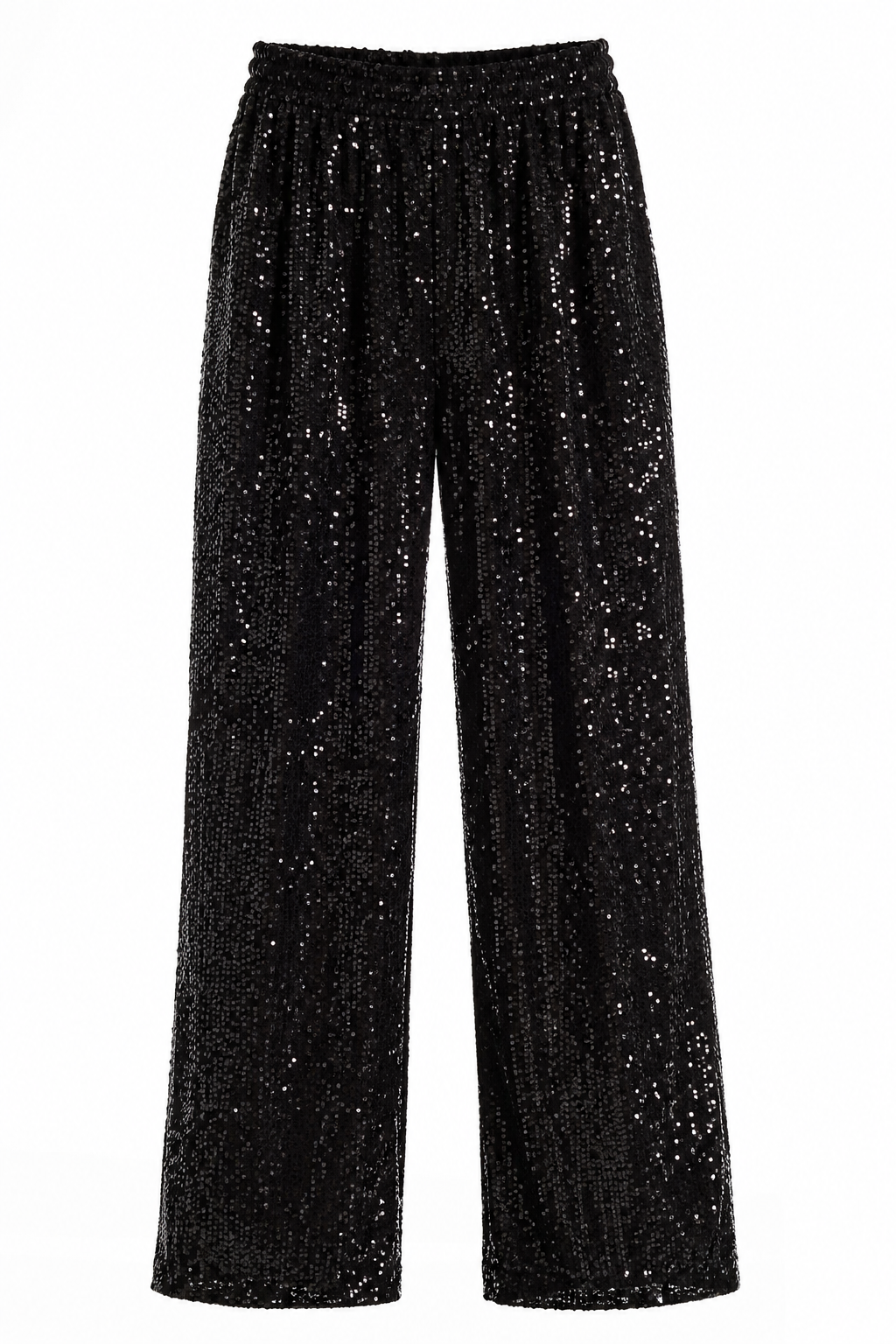 BLACK SEQUIN PANTS (PREORDER)