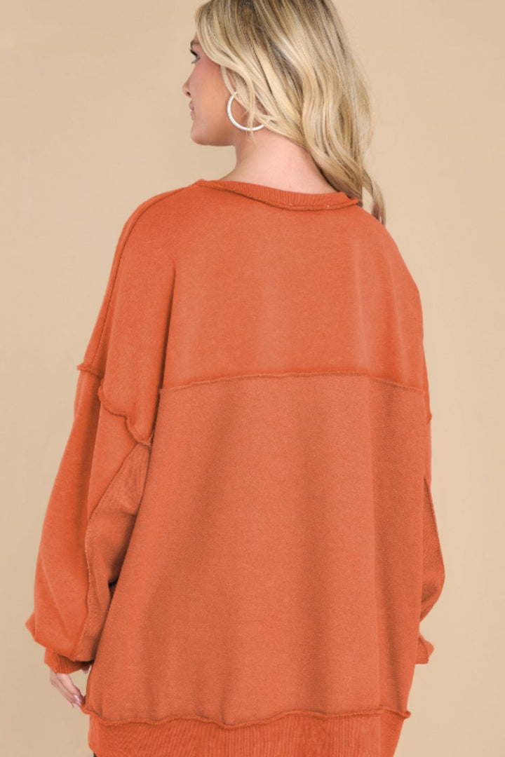 Oversized Pullover (ships 1-2 weeks)