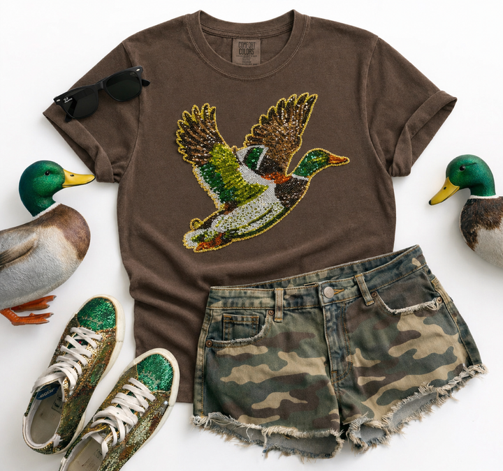 BROWN MALLARD DUCK COMFORT COLOR TSHIRT (ships 1 week)