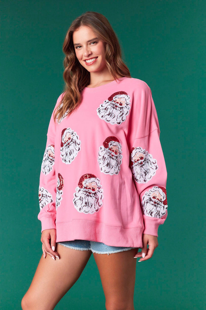 PINK JOLLY SANTA PULLOVER RTS