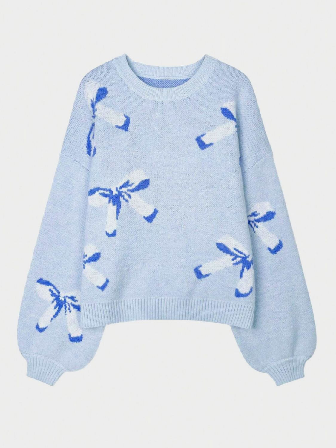 Girly Bow Soft Sweater (ships 2-3 weeks)