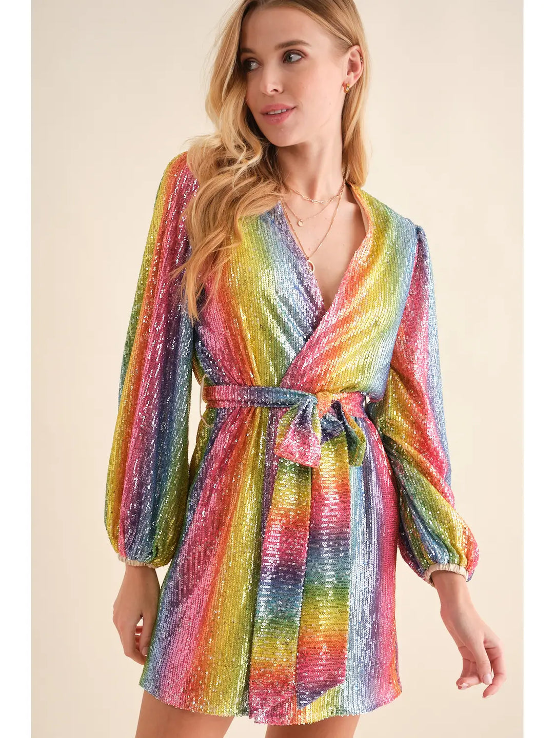 Colorful Party Dress RTS