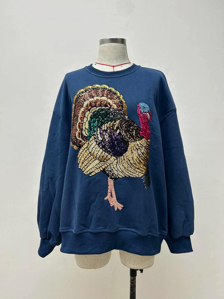 TALK TURKEY TO ME PULLOVER (PREORDER)
