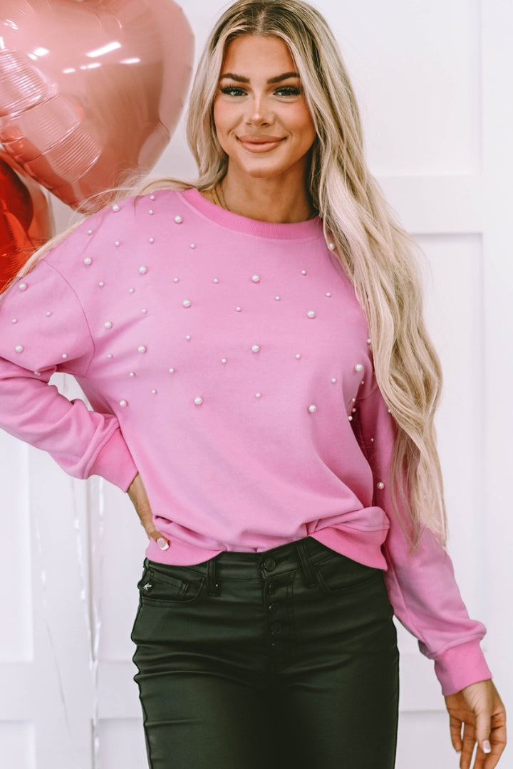 Bubblegum pearl pullover ships 1-2 weeks