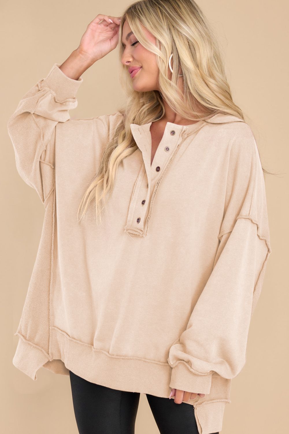 Oversized Pullover (ships 1-2 weeks)