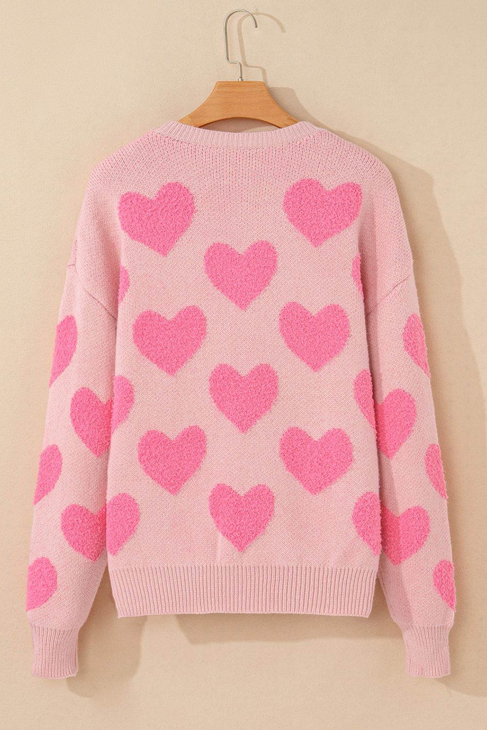 Valentine's Day Heart sweater ships 1-2 weeks