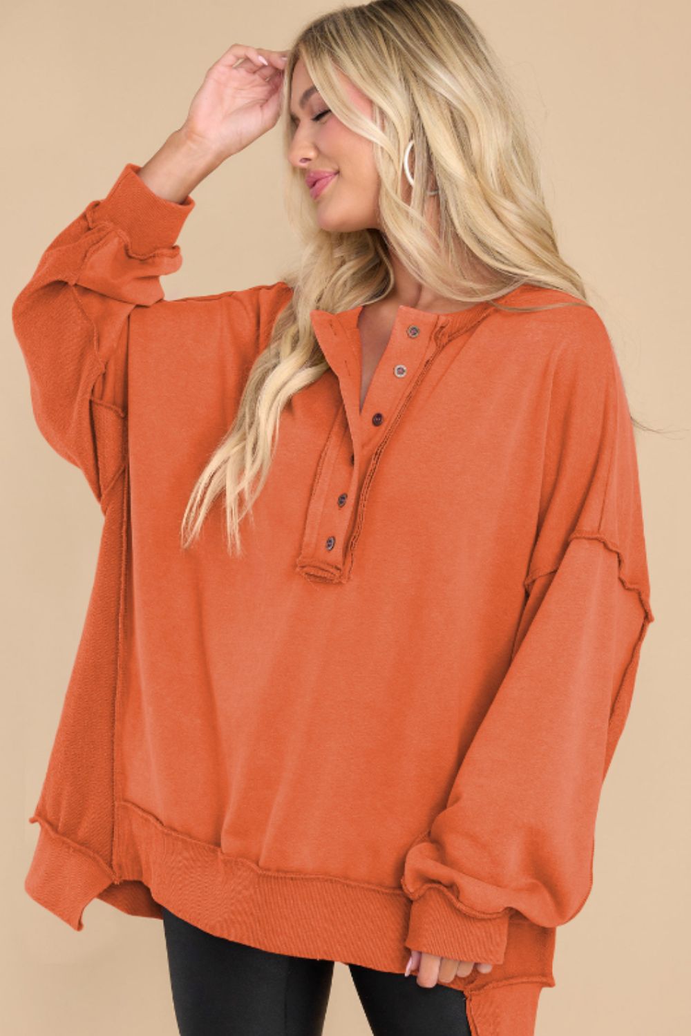 Oversized Pullover (ships 1-2 weeks)