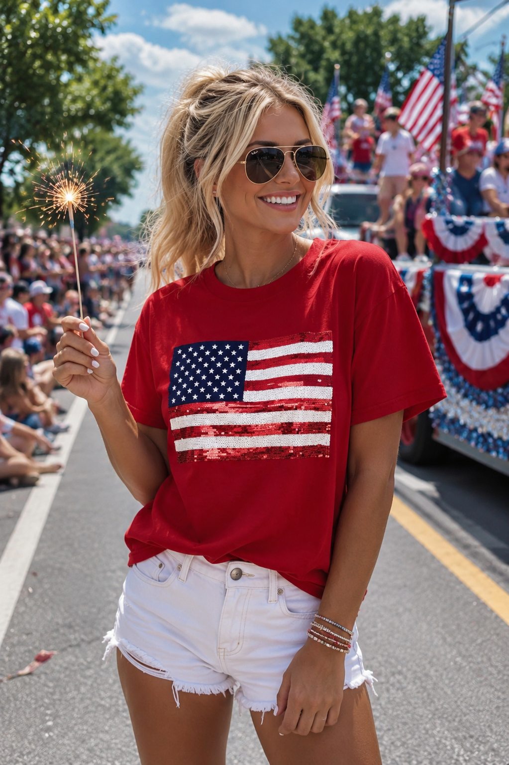 RED FLAG TSHIRT (FINAL SALE) RTS