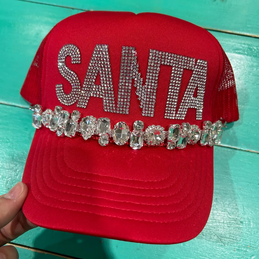 Jeweled Santa Hat (PREORDER)