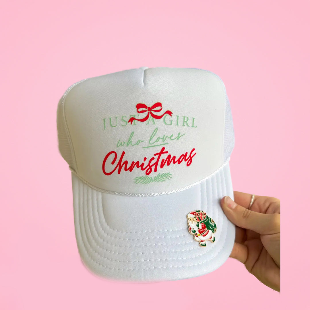 CHRISTMAS TRUCKER HATS  (multiple options) ships 2-3 weeks