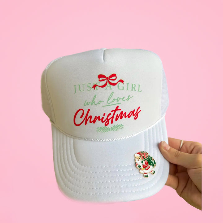 CHRISTMAS TRUCKER HATS  (multiple options) ships 2-3 weeks