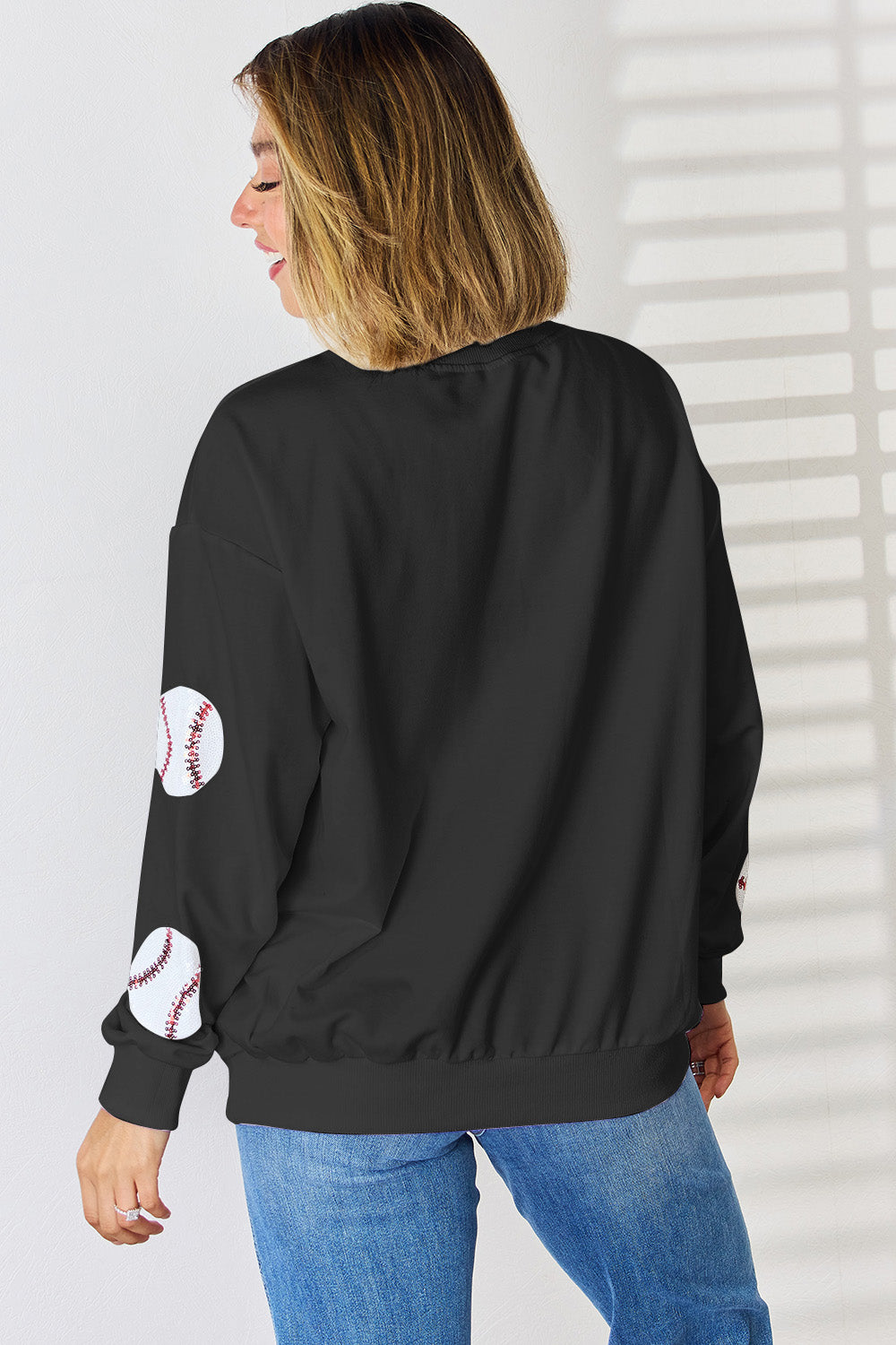 Sequin Baseball Shirt (ships 1-2 weeks)