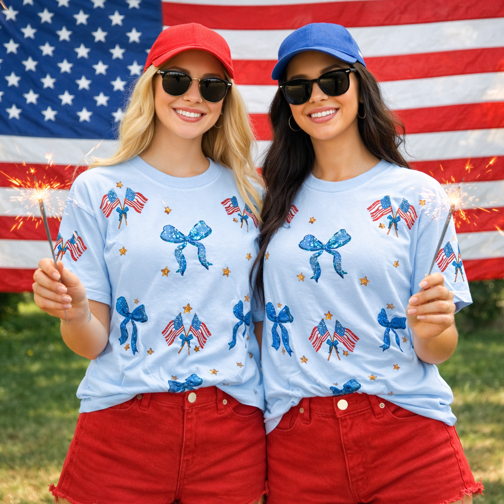 AMERICAN HONEY BLUE TSHIRT (PREORDER)