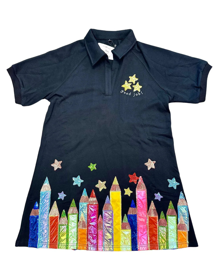 BC BLACK CRAYON DRESS PREORDER