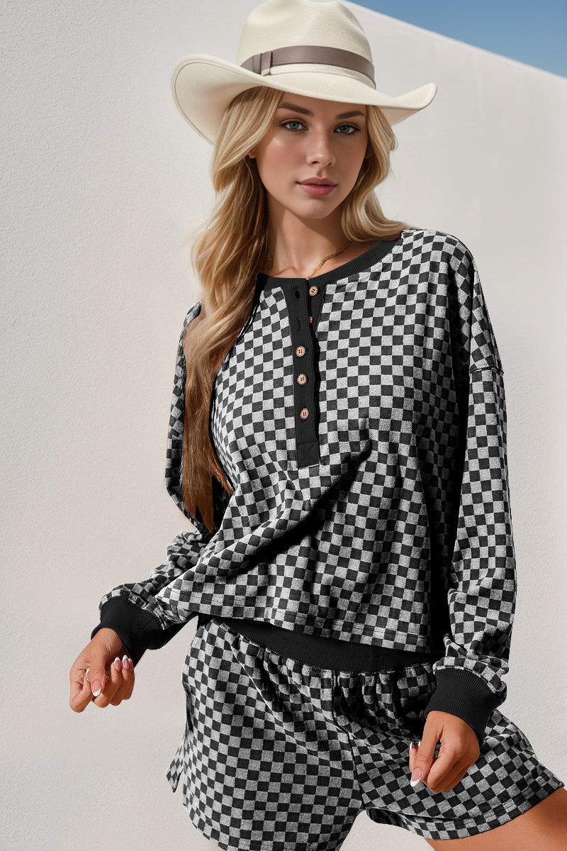 Checkered set multiple colors (ships 1-2 weeks)