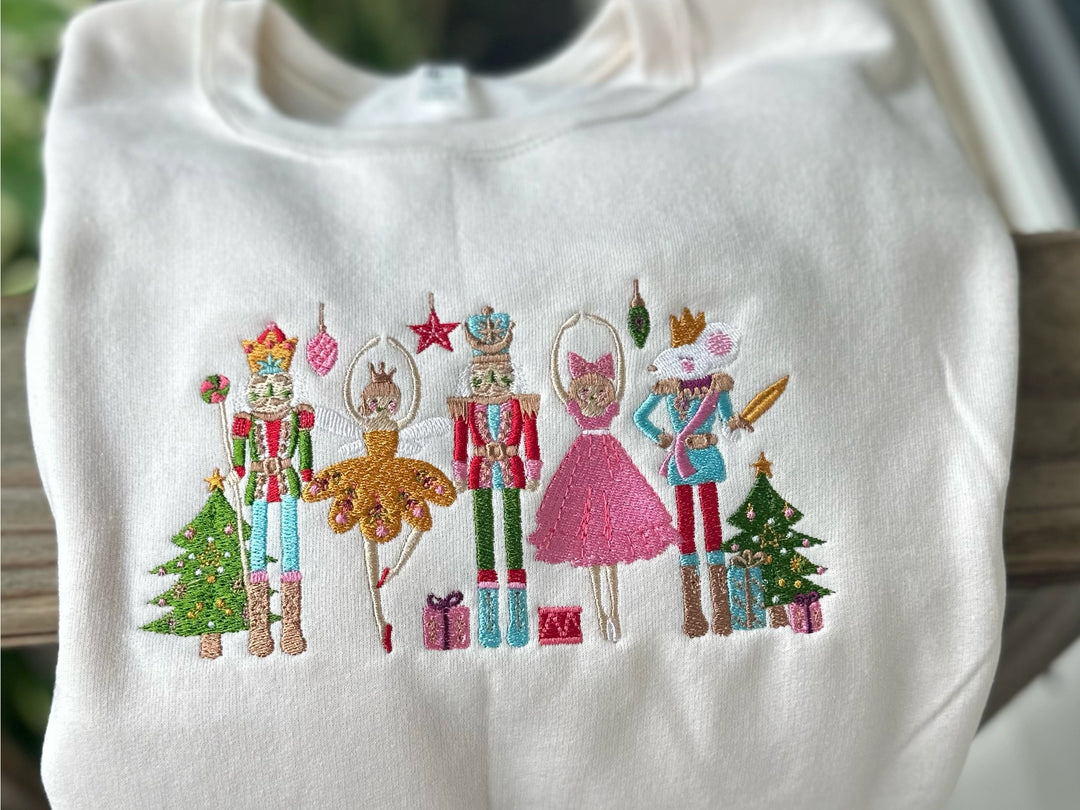 Nutcracker Ivory Pullover RTS DEAL OF THE DAY