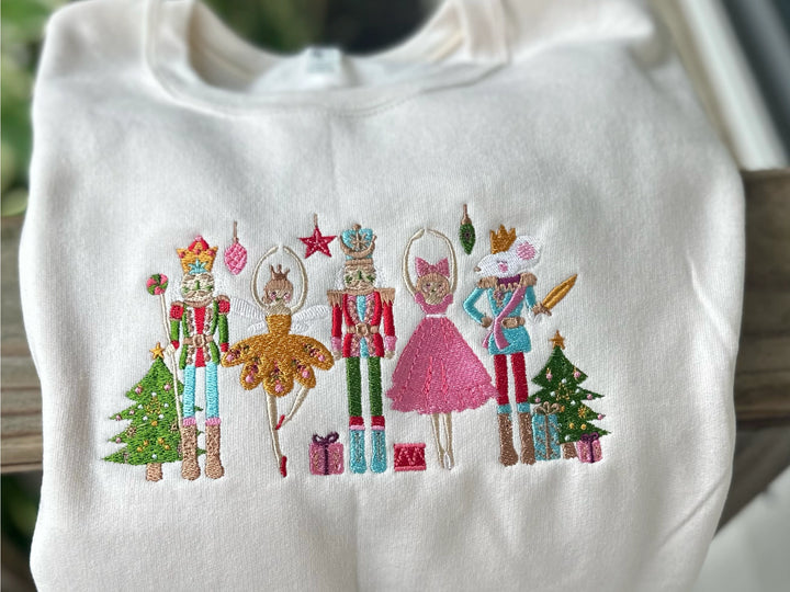 Nutcracker Ivory Pullover RTS DEAL OF THE DAY