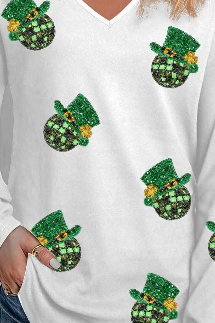 St Patty Day Top  (ships 1-2 weeks)