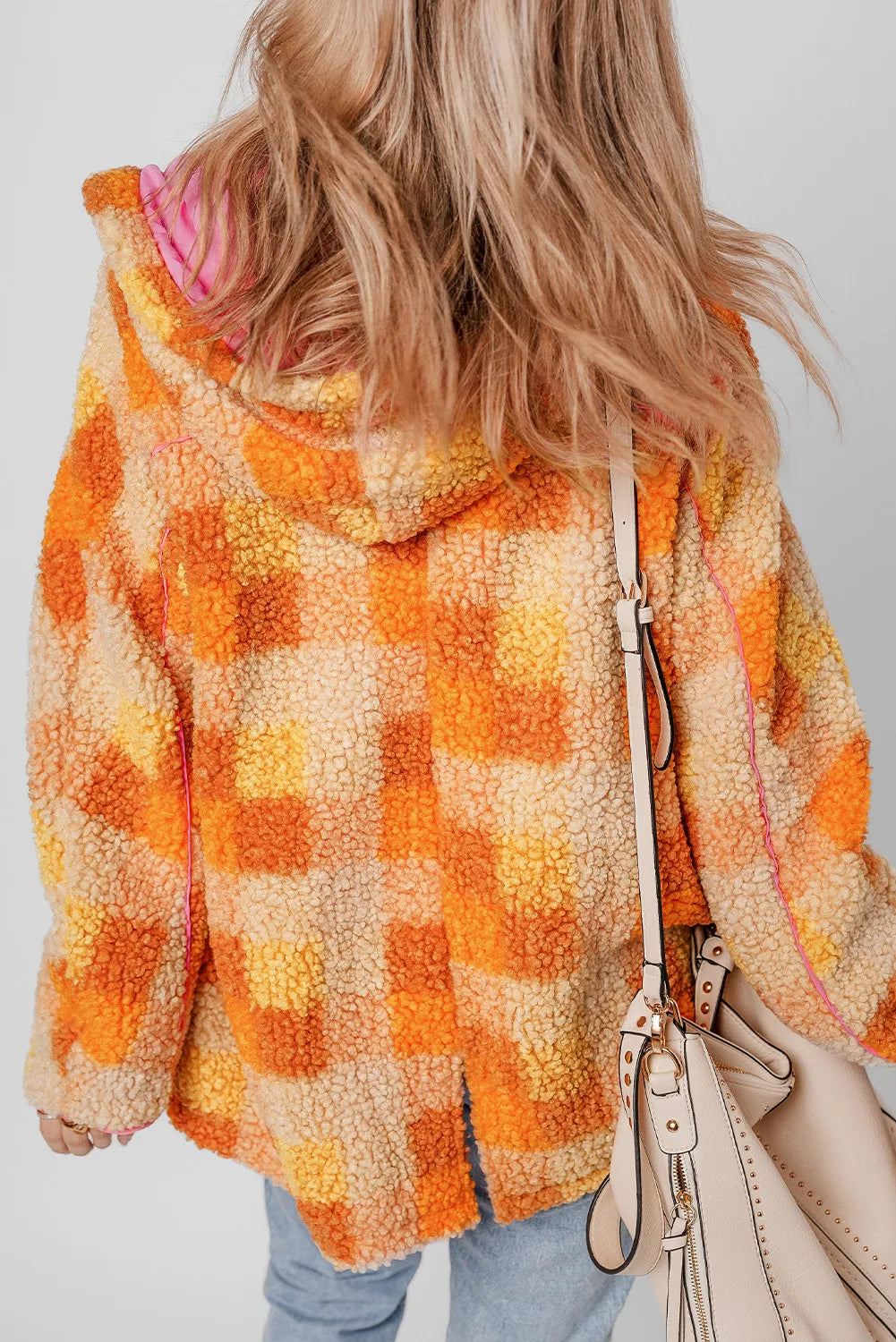 Pink & Orange Cozy Jacket (ships 2-3 weeks)