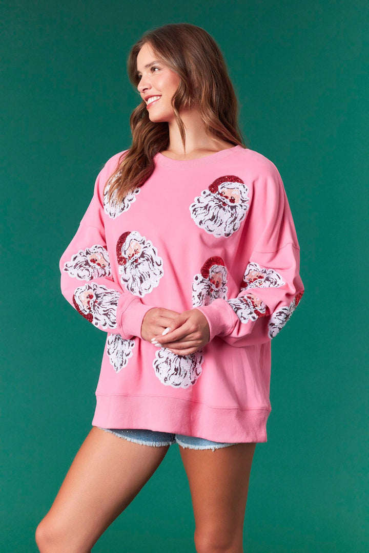PINK JOLLY SANTA PULLOVER RTS