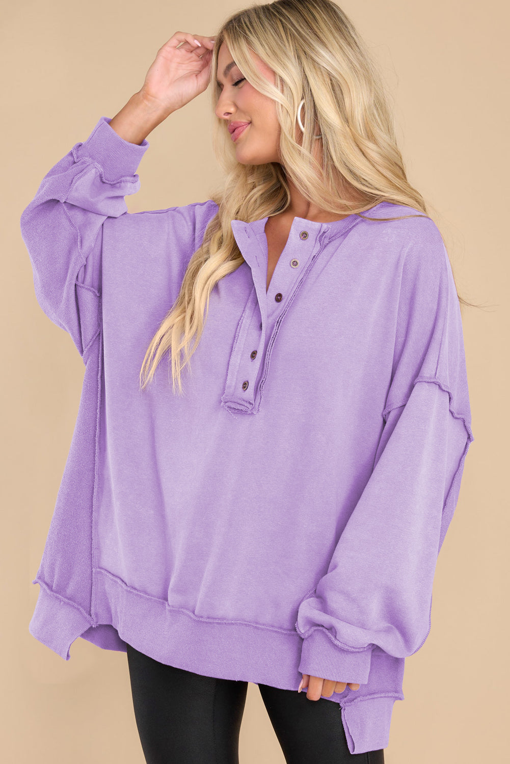 Oversized Pullover (ships 1-2 weeks)