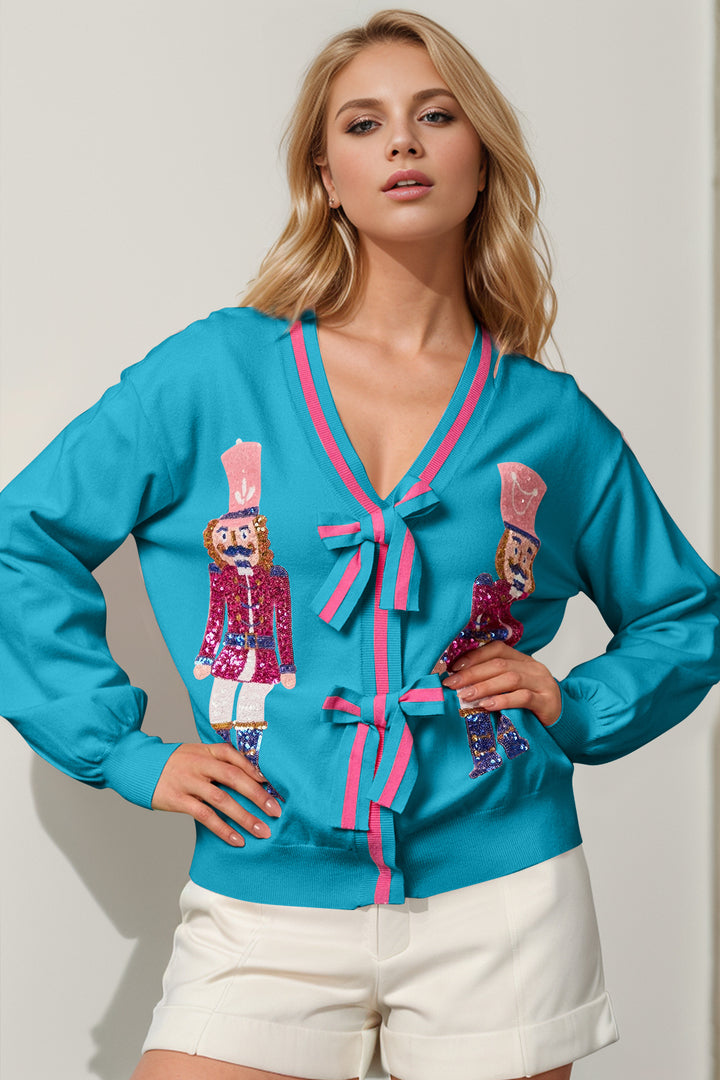 Double Nutcracker Cardigan (ships 2 weeks)