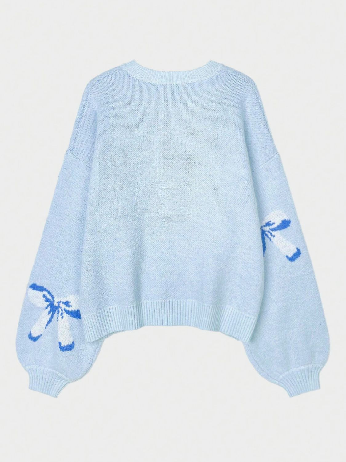 Girly Bow Soft Sweater (ships 2-3 weeks)