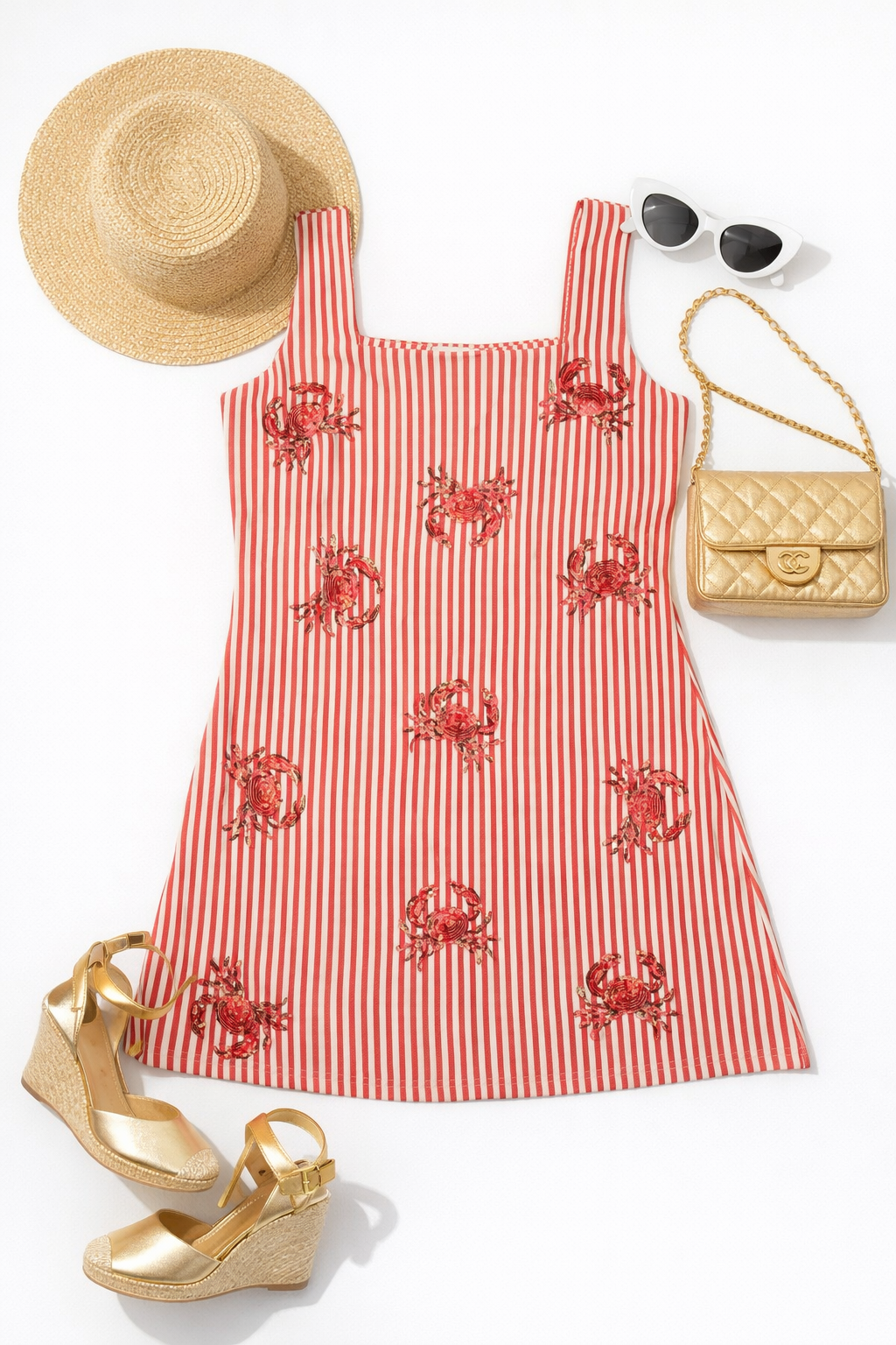 CRAB 🦞 SEQUIN DRESS RTS