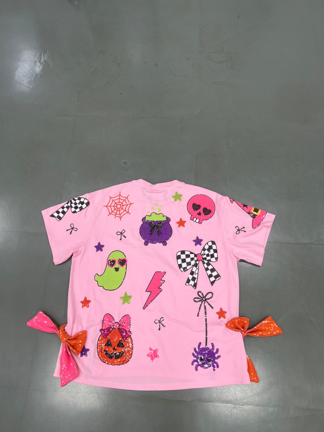 GROOVY & SPOOKY PINK TSHIRT (PREORDER)