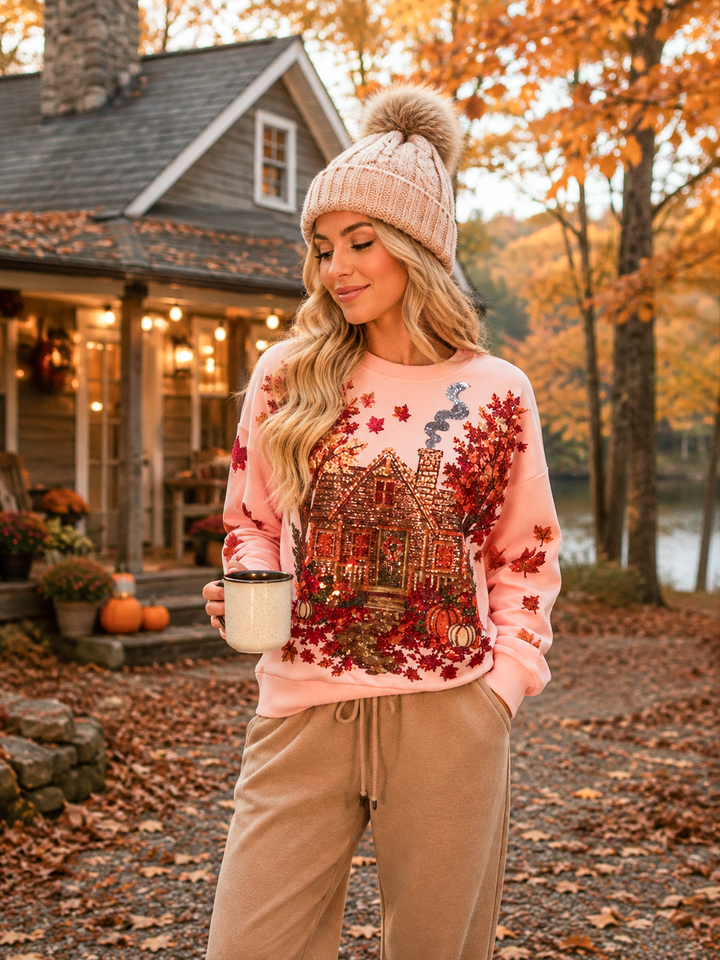 COZY COTTAGE FALL PULLOVER (PREORDER)