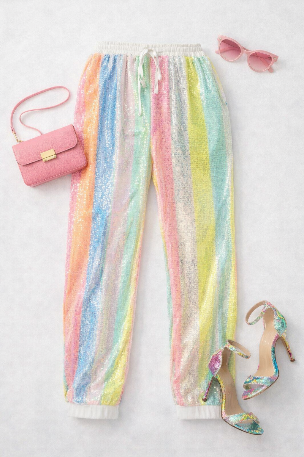 Pastel Rainbow Pants  (ships 2 weeks)