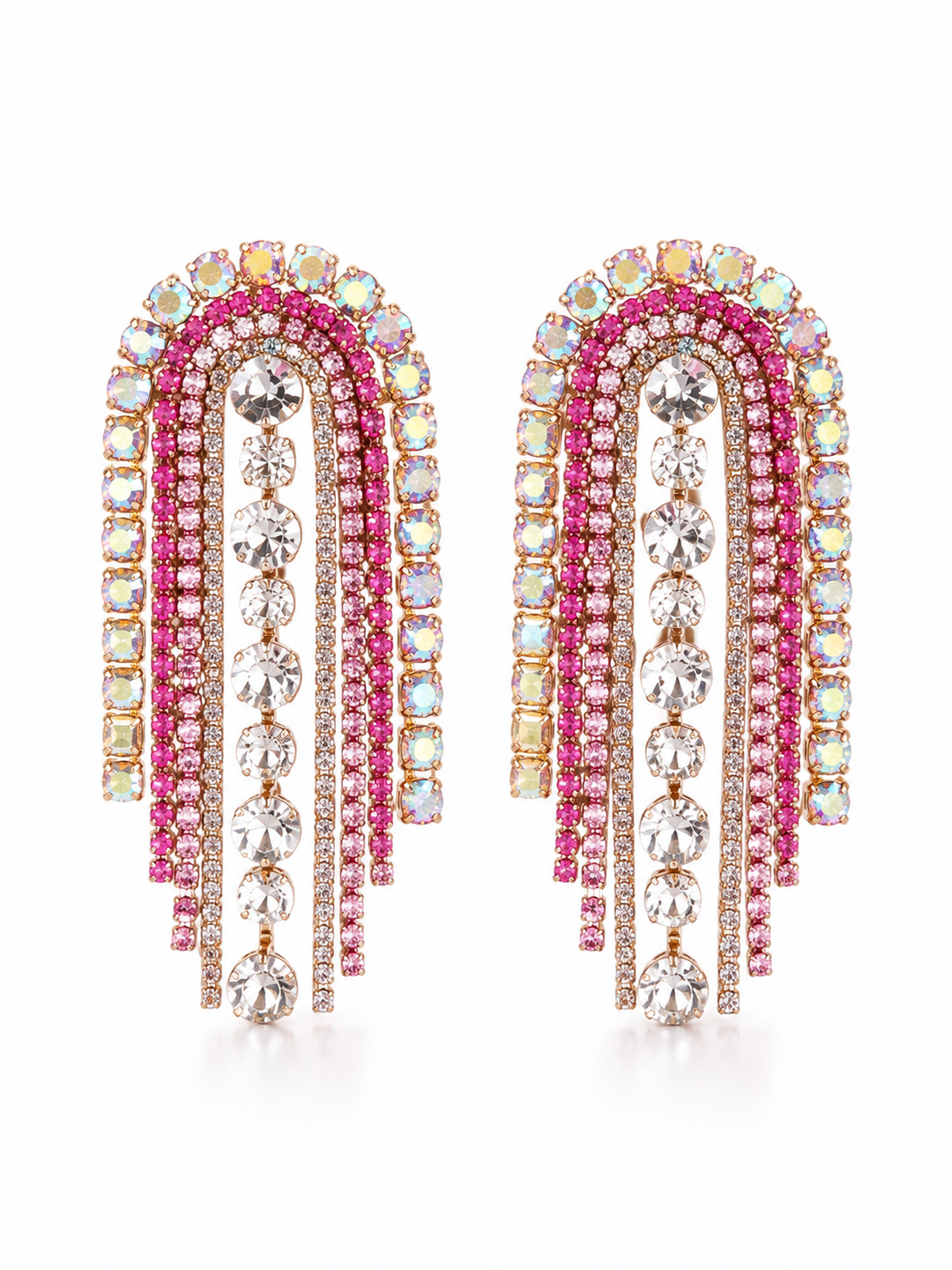 DAZZLE UP CRYSTAL EARRINGS RTS