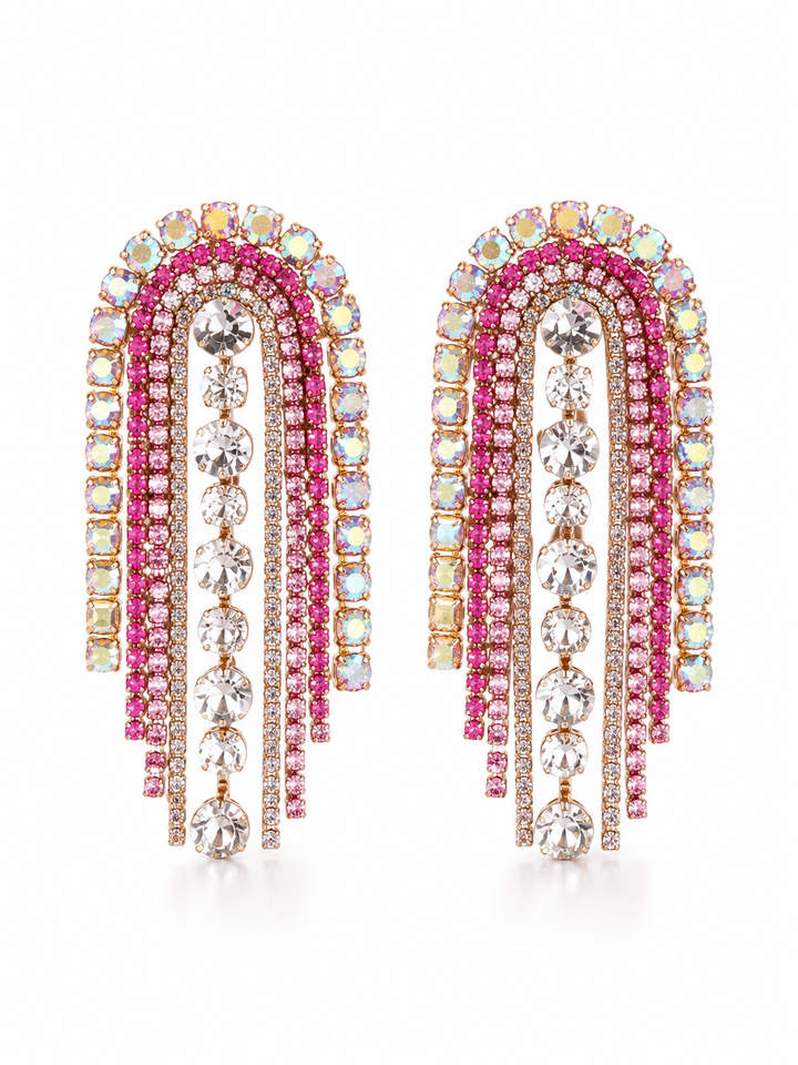 DAZZLE UP CRYSTAL EARRINGS RTS