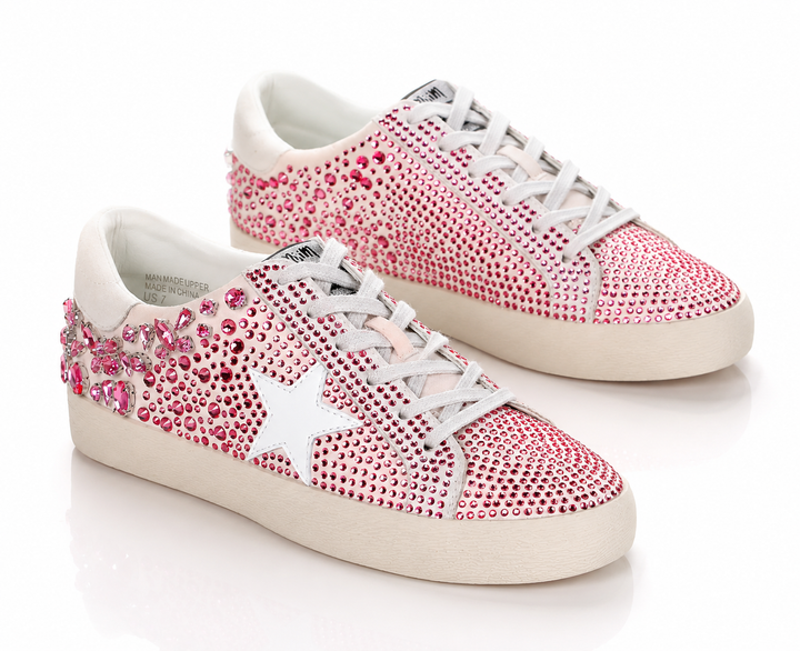 GEMSTONE PINK TENNIS SHOES RTS